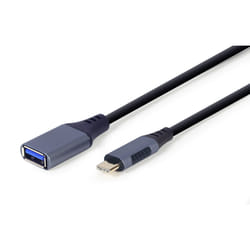 Gembird A-USB3C-OTGAF-01 câble USB 0,15 m USB 3.2 Gen 1 (3.1 Gen 1) USB C USB A Gris