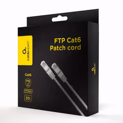 Gembird PPB6-30M, 30 m, Cat6, F/UTP (FTP), Gris