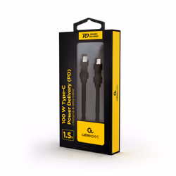 Gembird CC-USB2-CMCM100-1.5M câble USB 1,5 m USB 2.0 USB C Noir