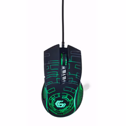 Gembird MUSG-RGB-01, Droitier, USB Type-A, 3600 DPI, Noir