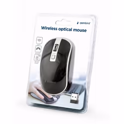 Gembird MUSW-4B-06-BS souris Ambidextre RF sans fil Optique 1600 DPI - Vue supplémentaire 4