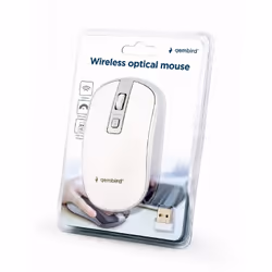 Gembird MUSW-4B-06-WS souris Ambidextre RF sans fil Optique 1600 DPI