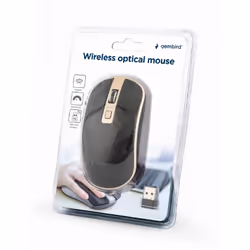 Gembird MUSW-4B-06-BG souris Ambidextre RF sans fil Optique 1600 DPI - Vue supplémentaire 4
