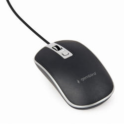 Gembird MUS-4B-06-BS souris Ambidextre USB Type-A Optique 1200 DPI