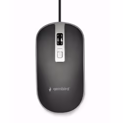Gembird MUS-4B-06-BS souris Ambidextre USB Type-A Optique 1200 DPI