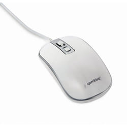 Gembird MUS-4B-06-WS souris Ambidextre USB Type-A Optique 1200 DPI