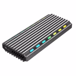 Gembird EE2280-U3C-03, Enceinte ssd, M.2, SATA, 10 Gbit/s, Connectivité USB, Noir