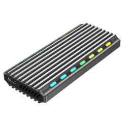 Gembird EE2280-U3C-03 Boîtier de disques de stockage Enceinte ssd Noir M.2
