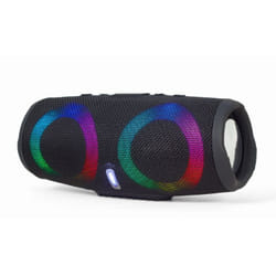 Gembird SPK-BT-LED-02 enceinte portable Enceinte portable mono Noir 10 W