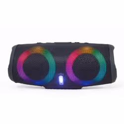 Gembird SPK-BT-LED-02 enceinte portable Enceinte portable mono Noir 10 W