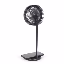 Gembird TA-WPC10-LEDFAN-01, Noir, Table, 100 dB, 1,5 m, CC, 15,3 W