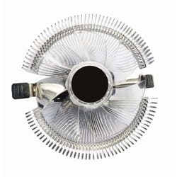 Gembird CPU-HURACAN-X40 système de refroidissement d’ordinateur Processeur Refroidisseur d'air 9 cm Transparent