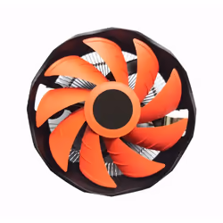 Gembird CPU-HURACAN-X30, Refroidisseur d'air, 12 cm, 800 tr/min, 1600 tr/min, 19,2 dB, 26,2 dB