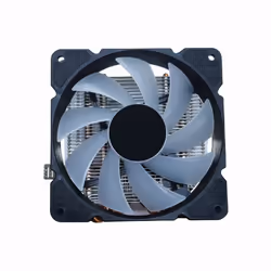 Gembird CPU-HURACAN-ARGB-X140 système de refroidissement d’ordinateur Processeur Refroidisseur d'air 12 cm Noir, Blanc