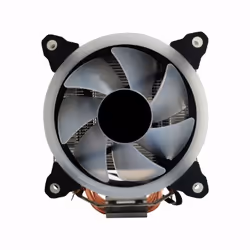 Gembird CPU-HURACAN-ARGB-X130 système de refroidissement d’ordinateur Processeur Refroidisseur d'air 12 cm Noir, Blanc