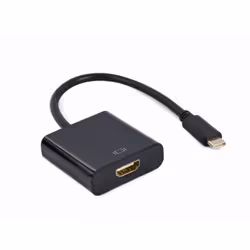 Gembird A-CM-HDMIF-03, 2.0/3.2 Gen 1 (3.1 Gen 1)/3.2 Gen 2 (3.1 Gen 2), USB Type-C, Sortie HDMI, 3840 x 2160 pixels