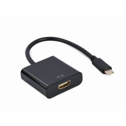 Gembird A-CM-HDMIF-04 adaptateur graphique USB Noir