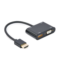 Gembird A-HDMIM-HDMIFVGAF-01 carte et adaptateur d'interfaces HDMI, VGA