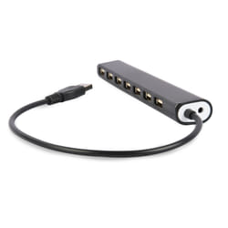Gembird UHB-U2P7-04 hub & concentrateur USB 2.0 Noir
