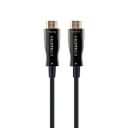 Gembird CCBP-HDMI-AOC-10M-02 câble HDMI HDMI Type A (Standard) Noir