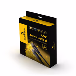 Gembird CCBP-HDMID-AOC-20M câble HDMI HDMI Type A (Standard) Noir