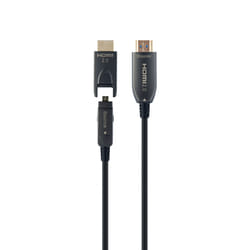 Gembird CCBP-HDMID-AOC-30M câble HDMI HDMI Type A (Standard) HDMI Type D (Micro) Noir