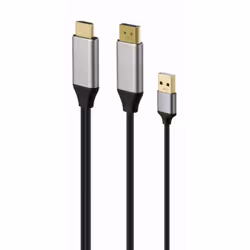 Gembird A-HDMIM-DPM-01 câble vidéo et adaptateur 2 m HDMI Type A (Standard) DisplayPort Noir