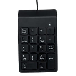 Gembird KPD-U-03 clavier numérique PC portable/de bureau USB Noir