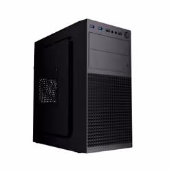 Gembird Fornax K300, Mini Tower, PC, Noir, micro ATX, Mini-ITX, SPCC, Kensington