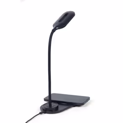 Gembird TA-WPC10-LED-01, Intérieure, CC, Recharge sans fil, 1,5 m, Noir