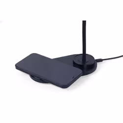 Gembird TA-WPC10-LED-01 chargeur d'appareils mobiles Smartphone Noir CC Recharge sans fil Intérieure