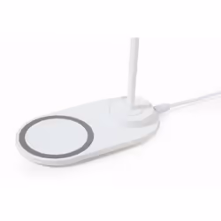 Gembird TA-WPC10-LED-01-W chargeur d'appareils mobiles Smartphone Blanc CC Recharge sans fil Intérieure