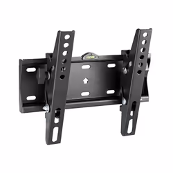 Gembird WM-42T-02, 106,7 cm (42"), 75 x 75 mm, 200 x 200 mm, -12 - 12°, Acier, Noir