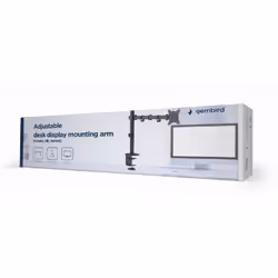 Gembird MA-D1-01 support d'écran plat pour bureau 32" Noir