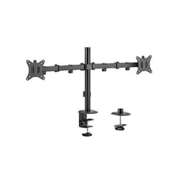 Gembird MA-D2-01 support d'écran plat pour bureau 32" Noir