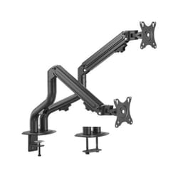 Gembird MA-DA2-02 support d'écran plat pour bureau 32" Noir