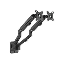 Gembird MA-WA2-01 support d'écran plat pour bureau 27" Noir Mur