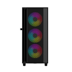 Gembird CCC-FC-4000 unité centrale Tower Noir