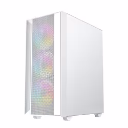 Gembird Fornax 4000, Midi Tower, PC, Noir, ATX, ITX, Mini-ATX, Verre, Métal, SPCC, Jouer