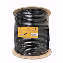 Gembird FPC-6004GE-SO-OUT câble de réseau Noir 305 m Cat6 F/UTP (FTP)