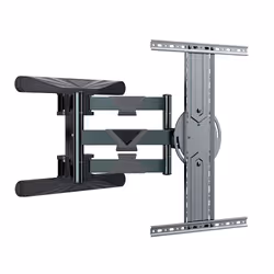 Gembird WM-80STR-01, 100 x 100 mm, 600 x 400 mm, -3 - 7°, -50 - 50°, Acier, Acier