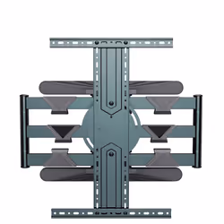 Gembird WM-80STR-01 support pour téléviseur 2,03 m (80") Acier