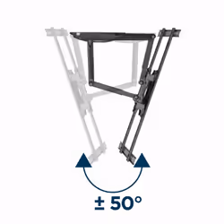Gembird WM-75ST-01 support pour téléviseur 75" Noir