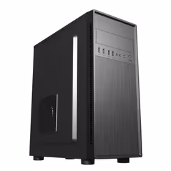 Gembird Fornax 160, Mini Tower, PC, Noir, ATX, micro ATX, Mini-ITX, uATX, Métal, SPCC, 120 mm