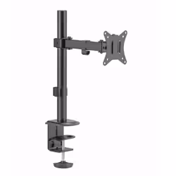 Gembird MA-D1-03, 9 kg, 43,2 cm (17"), 81,3 cm (32"), 75 x 75 mm, 100 x 100 mm, Noir