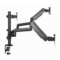 Gembird MA-DA3-01 support d'écran plat pour bureau 27" Noir