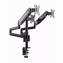 Gembird MA-DA3-01 support d'écran plat pour bureau 27" Noir - Vue supplémentaire 4