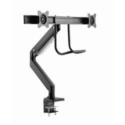 Gembird MA-DA2-04 support d'écran plat pour bureau 81,3 cm (32") Noir