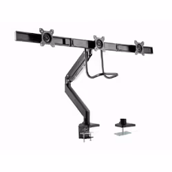 Gembird MA-DA3-03 support d'écran plat pour bureau 27" Noir
