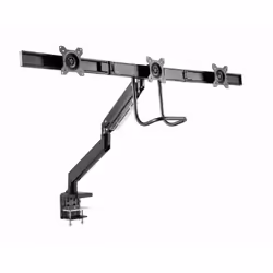 Gembird MA-DA3-03 support d'écran plat pour bureau 27" Noir
